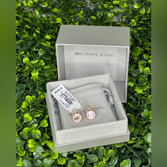 Accessories - Michael Kors, lock diamond earrings
